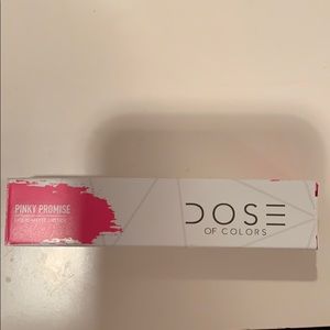 Dose liquid matte lipstick in pinky promise